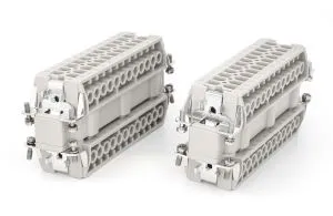 Vergelijkbare Han E 48 PIN rechthoekige industriële connector