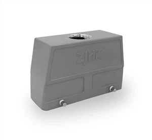 Automobielconnectoren met hoge structuur en metalen kap met hoge ingang